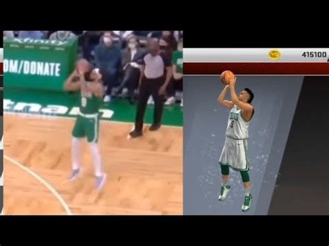 Derrick White Jumpshot Fix NBA 2K20 Mobile YouTube