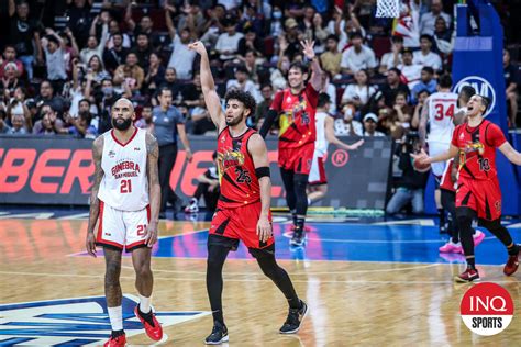 San Miguel Tops Defending Champion Ginebra Nears Pba Finals