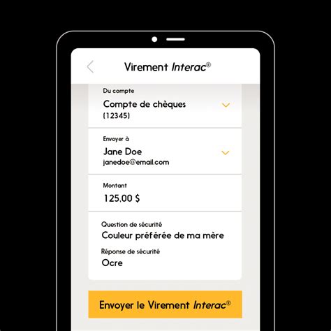 Comment Envoyer De L Argent Avec INTERAC E Transfer