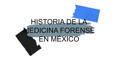 Solution Historia De La Medicina Forense En M Xico Studypool