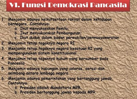 Demokrasi Pancasila Contoh Pengertian Prinsip Dan Sejarahnya