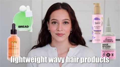 Best Lightweight Wavy Curly Hair Products YouTube