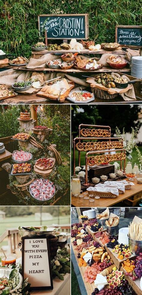 Delicious Wedding Food Station Ideas Your Guests Will Love Oh Best