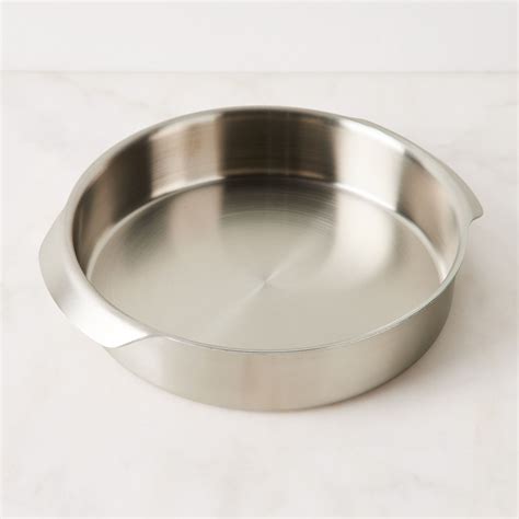 Kana Round Tri-Ply Stainless-Steel Cake Pan, 4 Sizes | Food52 on Food52