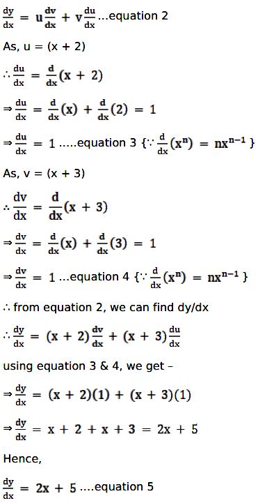 Differentiate Each Of The Following Functions By The Product By The