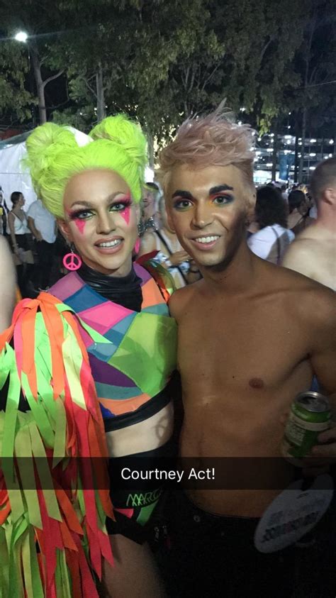 Flashback To Meeting Courtney Act At Sydney Mardi Gras Her Outfit Was