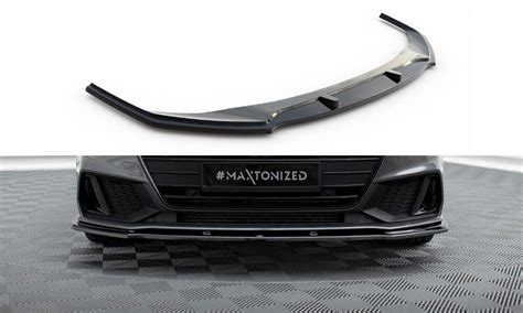 Front Splitter V 2 Audi A7 S Line C8 S7 C8 C8 Facelift S7