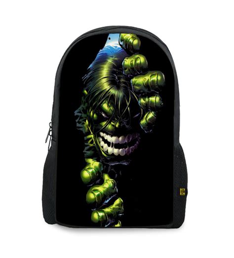 Hulk Printed Backpacks Bg 668 Price In Pakistan At Symbiospk