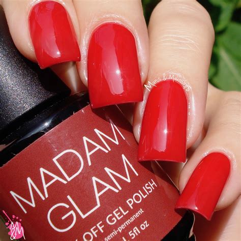 Manis Makeovers Madam Glam Gel Polish Review