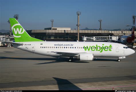 PR WJM Webjet Linhas Aereas Boeing 737 36Q Photo By Gilles Brion ID