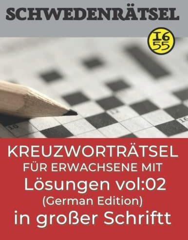 Kreuzwortr Tsel F R Erwachsene Mit L Sungen German Edition