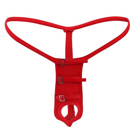 Iroinnid Mens G String Underpants Sexy Mini Personality Hoop Fashion