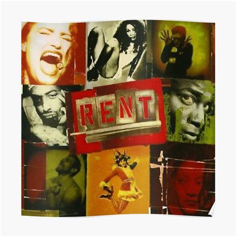 "RENT The Musical " Poster for Sale by ItsMeGabriela | Redbubble