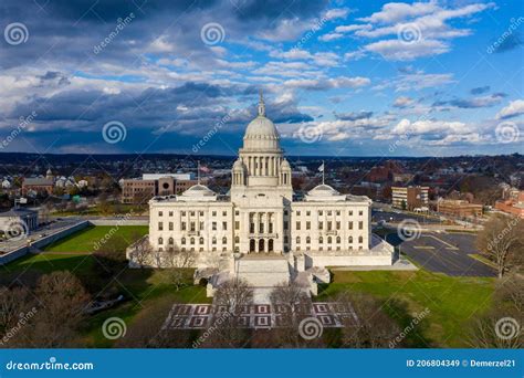 State Capitol Building - Rhode Island Stock Image - Image of monument ...