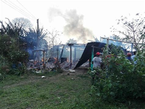 Incendio consumió vivienda en la Vereda La Manga de Hato Corozal