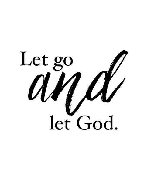 Let Go And Let God Let Go And Let God Let God Inspirational Quotes