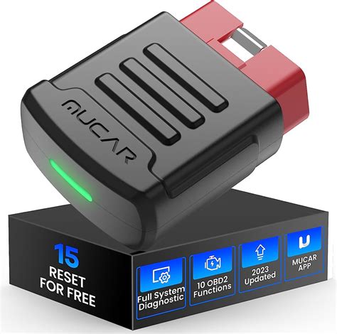 Amazon fr MUCAR BT200 PRO Bluetooth OBD2 Scanner 15 réinitialisation