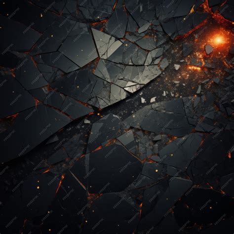 Premium AI Image | Dark Magma Modern Abstract Background Modern Dark