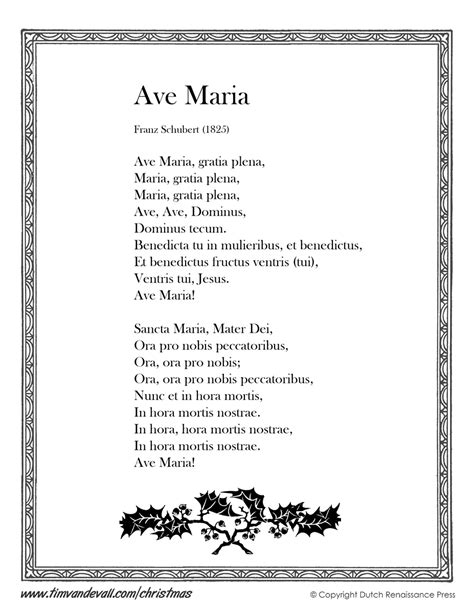 Lyrics Ave Maria English - skieyst