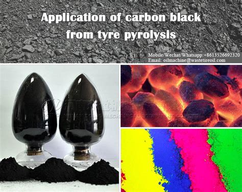 The Carbon Black From Tyre Pyrolysis Plant Waste Tire Pyrolysis Plant