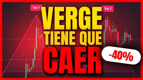 Verge Cripto Tiene Que Caer M S De Un Posible Doble Techo