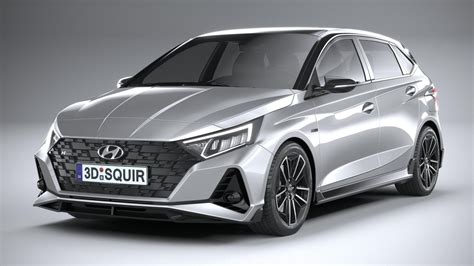 Hyundai I20 N Line 2021 3d Model By Squir