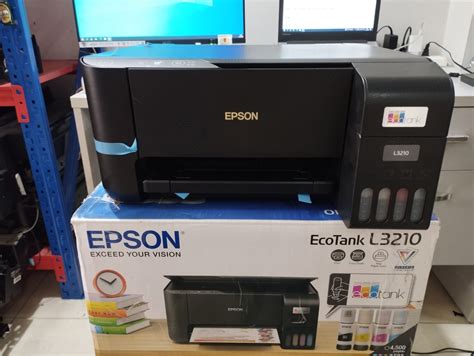 0Epson L3210 ecoInk Tank (พิมพ์,สแกน,ถ่ายเอกสาร)เครื่องปริ้นมือสองพร้อมใช้งาน | Lazada.co.th