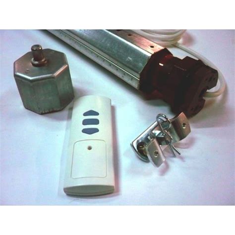 Kit Motor Completo Para Persiana De Obra Con Mando A Distancia Con