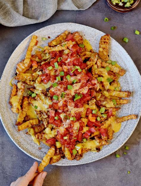 Loaded Nacho Fries Recipe Easy Vegan Elavegan