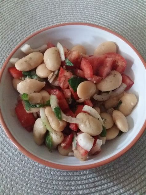 Salat Mit Wei En Bohnen Und Tomaten Von Daja Chefkoch