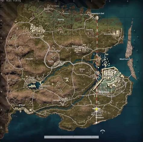 Where Is Everyone Dropping On The New Map Pubg