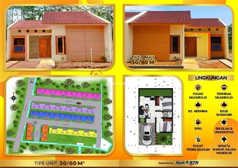 Dijual Rumah Subsidi Type Kt Km Dp Lokasi Strategis Belakang