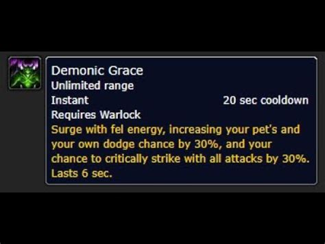 Warlock Undead Sod Demonic Grace Rune Location Youtube