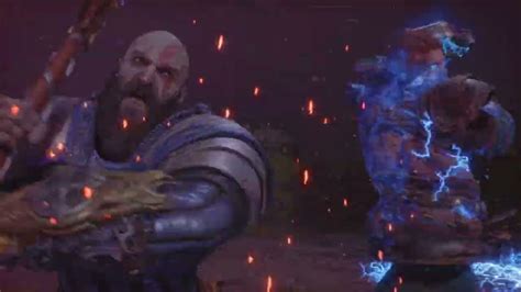 God of War Ragnarök Thor VS Kratos Asgard round 2 YouTube