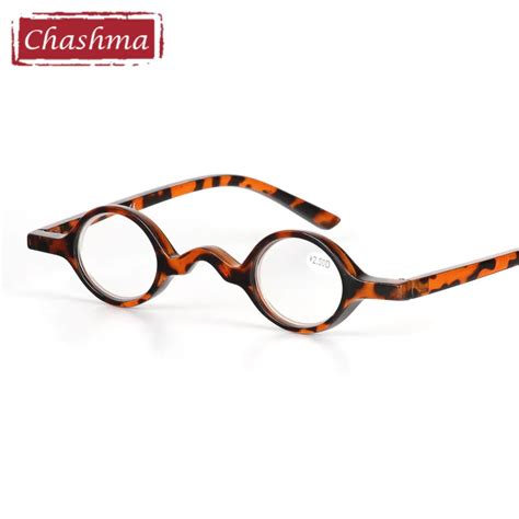 Chashma óculos de leitura redondo pequeno retrô masculino e feminino