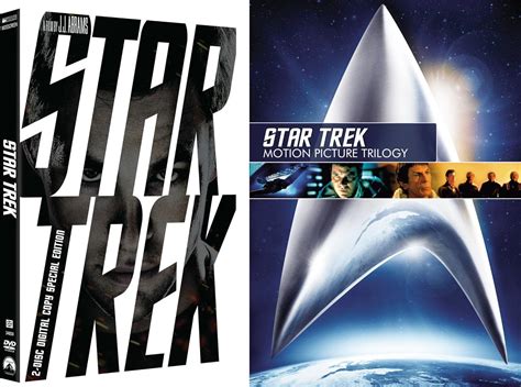 Amazon Star Trek Star Trek Motion Picture Trilogy Sd Dvd Disc