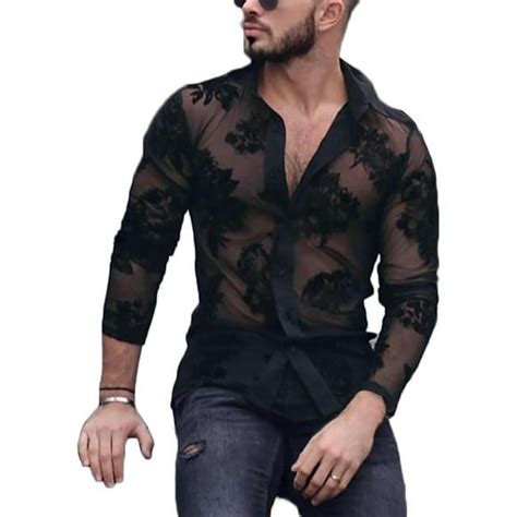 Sheer Shirt Mens