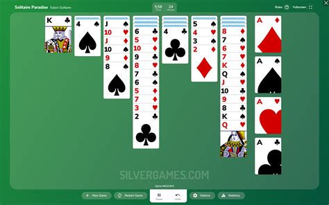 Yukon Solitaire Play Online On SilverGames