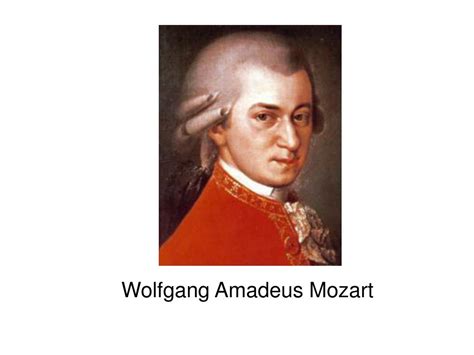 Ppt Wolfgang Amadeus Mozart Powerpoint Presentation Free Download Id5120401