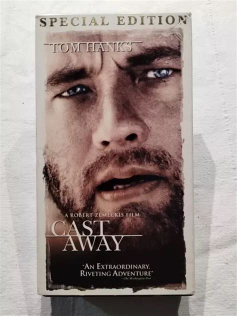 Cast Away Vhs Tape Special Edition Tom Hanks Picclick Uk