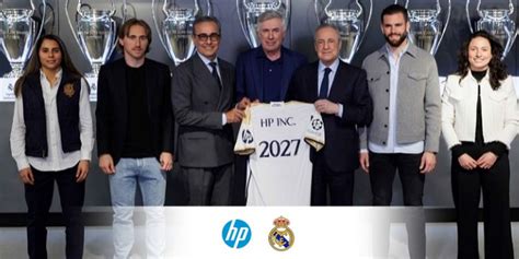 Real Madrid and HP sign multi-year technology sponsorship deal