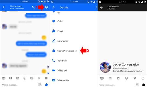 How To Enable Secret Conversations In Facebook Messenger