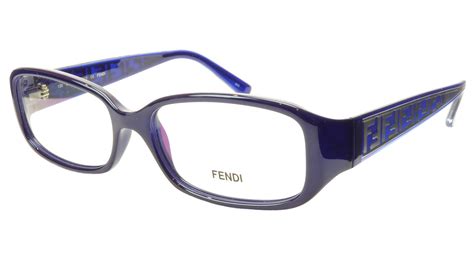 Fendi Eyeglasses Frame F983 424 For Women Acetate Blue Italy 53 15 130 30 Eyeglasses Frames