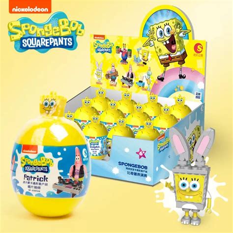 Bob Esponja Squarepants nickelodeon Bloques De Construcción Exposición Inferior Del Bikini