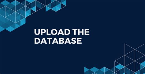 Upload The Database Free Database Reactivation Course By Robb Bailey