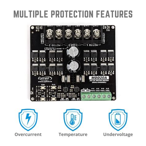 30amp 5v 30v Dc Motor Driver Electra