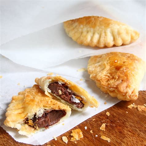 Showfood Chef Nutella Hand Pies Flaky Chocolate Mini Pies