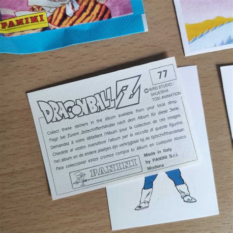 Carteirinhas Cromos Dragon Ball Z Panini Anos 90 Oliveira São Paio E