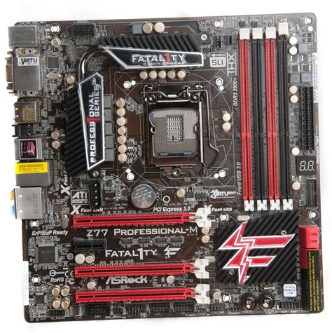 Review ASRock Fatal1ty Z77 Professional M Seri Fatal1ty Dalam Rasa