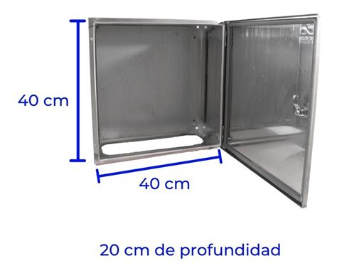 Gabinete Metalico X X Acero Inox Con Platina Sbe Tech Env O Gratis